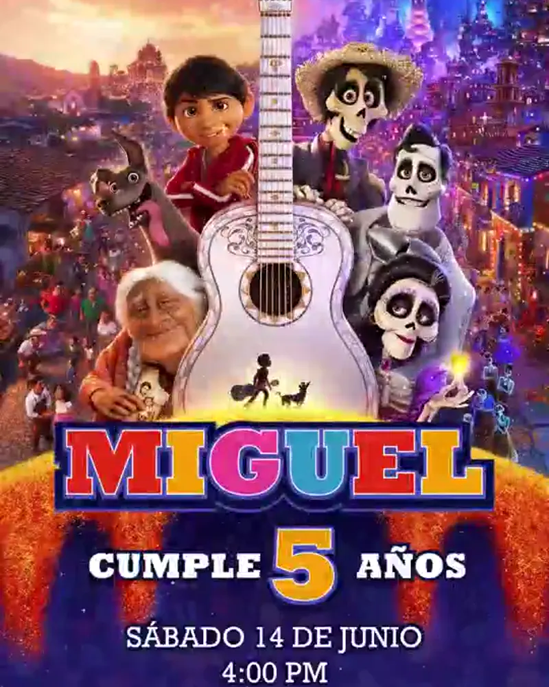 Invitación de Coco en video — Versión 2