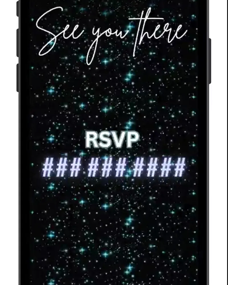 Invitación de 12 años en video — Para chicos