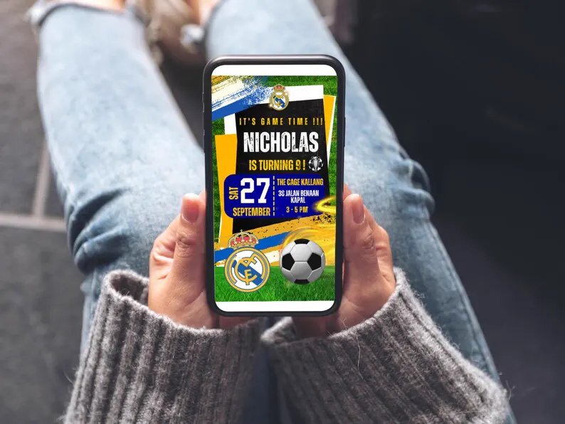 Invitación del Real Madrid en video — foto 2