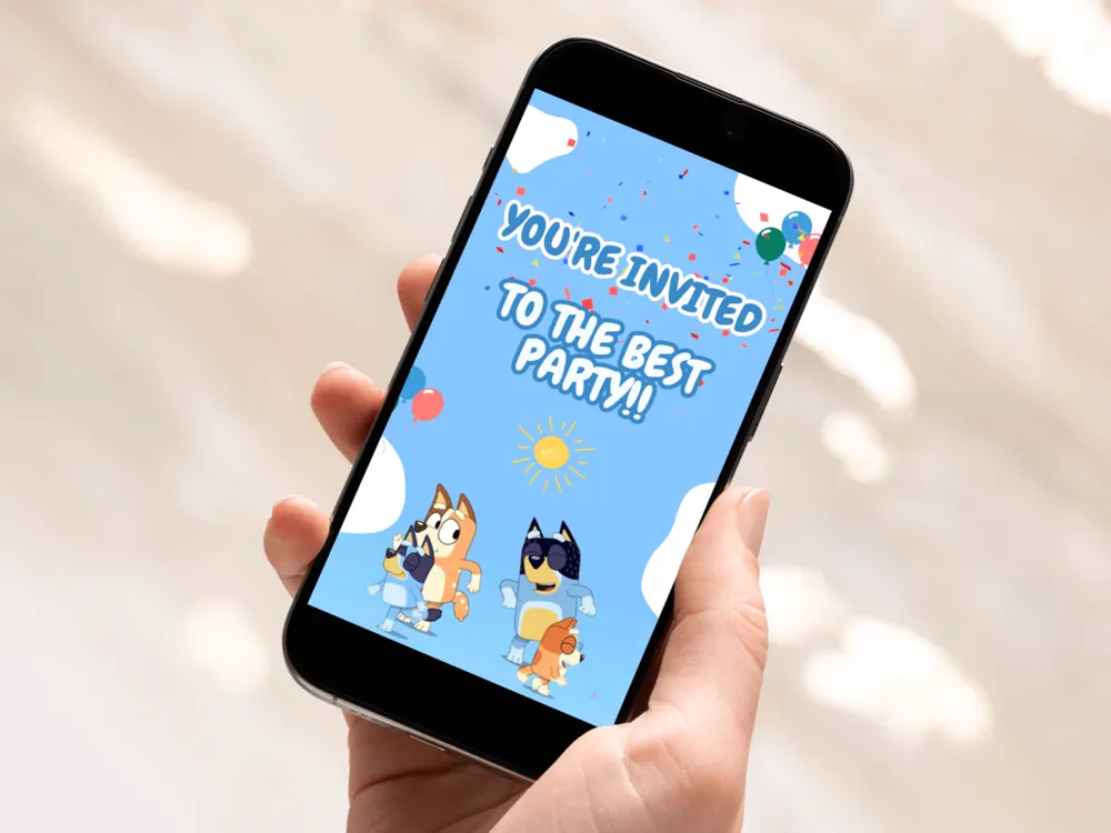 Invitación de Bluey en video — foto 3